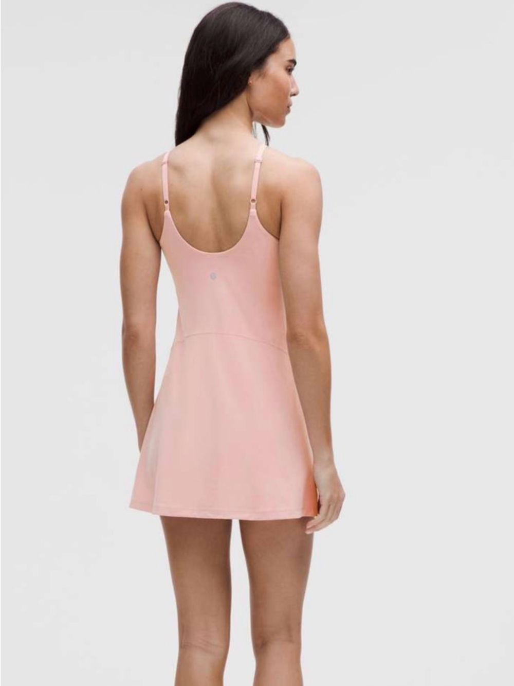 Lululemon Align High-Neck Dress *Light Support, A/B Cup Pink Haze Size 6 - Picture 9 of 11